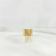 Piercing Earcuff Simulador Texturizado 1.05gr / 1.1cm / Oro Amarillo (Joya)