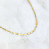 Cadena Rumana 4.55gr / 45cm / 1.6mm Oro Amarillo +3 ©