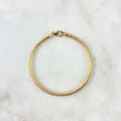 Pulso Malla Escamada 3.3gr / 18.5cm / 3mm Oro Amarillo +4 ©