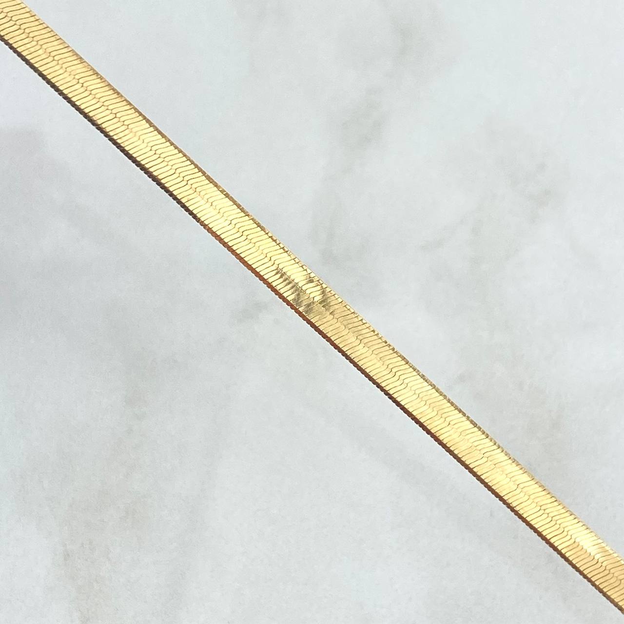 Pulso Espejo  3.5gr / 19cm / 3.5mm Oro Amarillo +3 ©