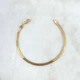Pulso Espejo 4.05gr / 19cm / 3.9mm Oro Amarillo +3