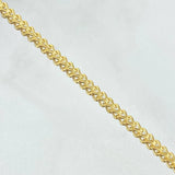 Pulso Franco 3.3gr / 20cm / 2.5mm Oro Amarillo +4 ©