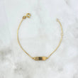 Pulso Veneciano 1.65gr / 13.5cm-16cm / 1mm Placa Lisa Oro Amarillo +3
