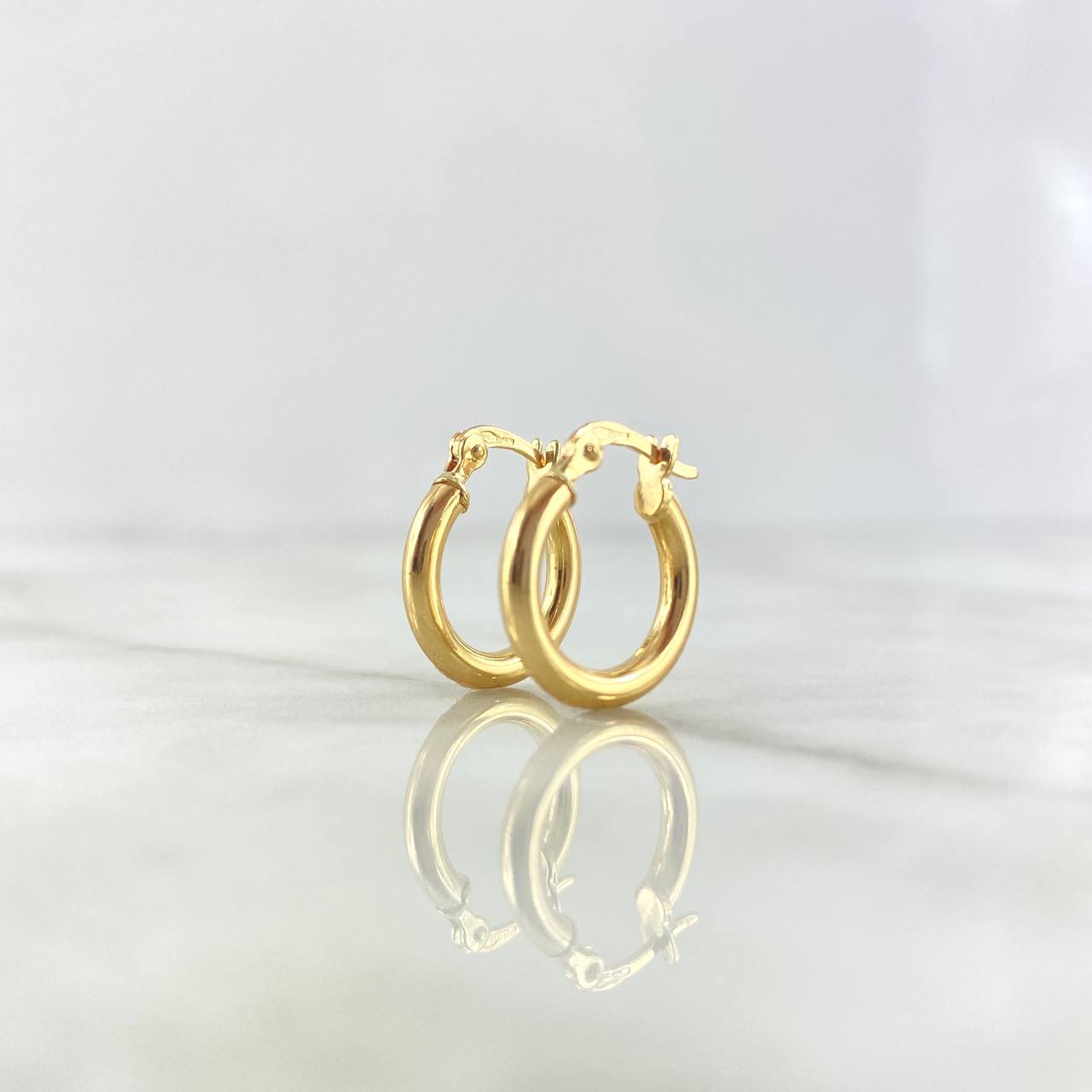 Candongas Jass 1.3gr / 1.4cm / Lisas Oro Amarillo
