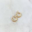 Candongas Sofi 0.85gr / 1cm / Espiral Oro Amarillo *