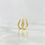 Candongas Jass 1.25gr / 1.4cm / Lisa Oro Amarillo *