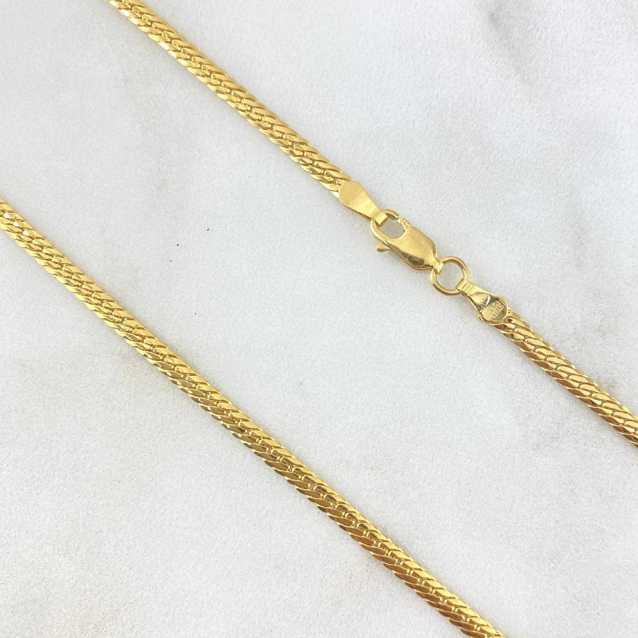 Cadena Serpiente 6.8gr / 60cm / 2.75mm Oro Amarillo +3