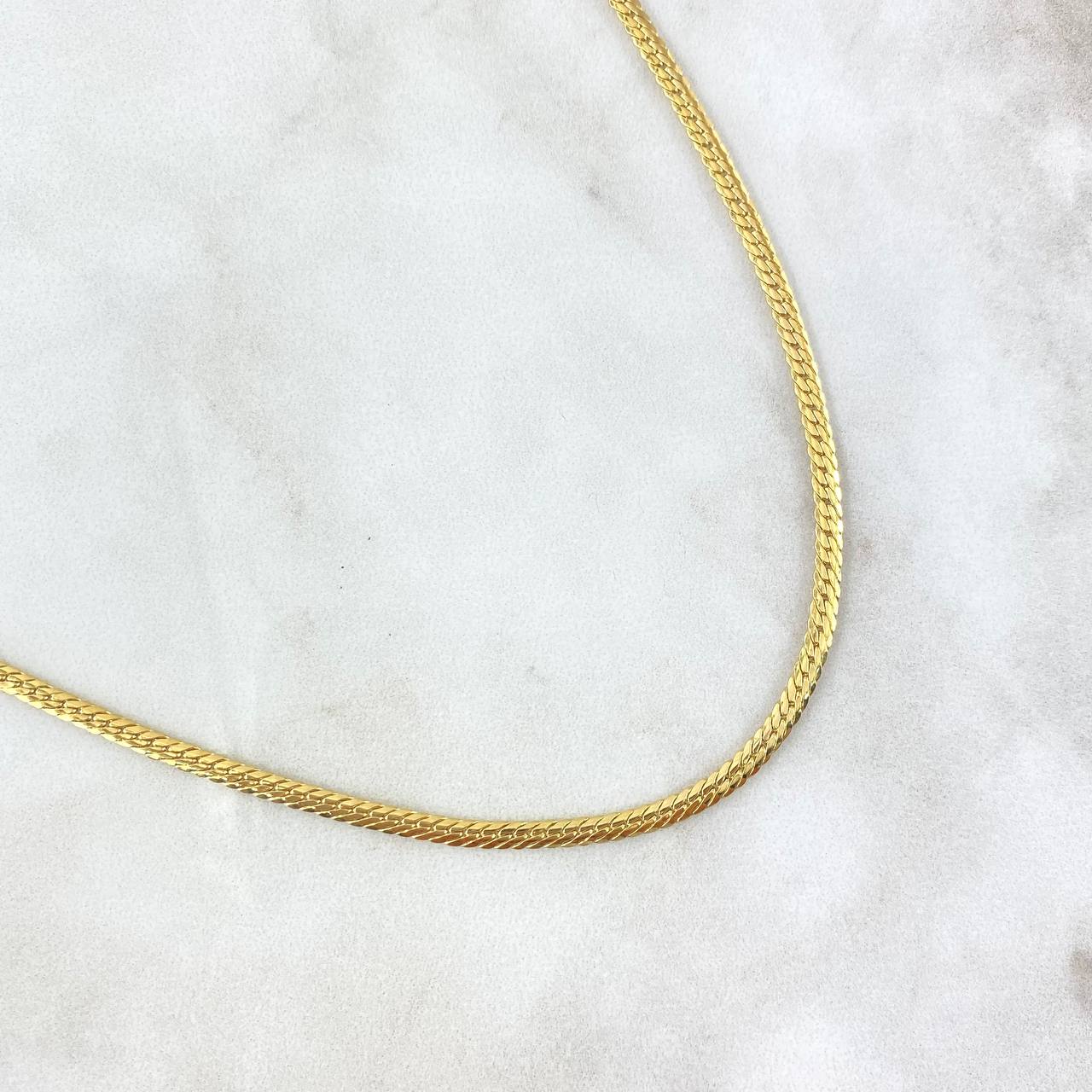 Cadena Serpiente 6.8gr / 60cm / 2.75mm Oro Amarillo +3