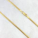 Cadena Serpiente 3.45gr / 45cm / 2mm Oro Amarillo +3 ©