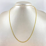 Cadena Serpiente 3.45gr / 45cm / 2mm Oro Amarillo +3 ©