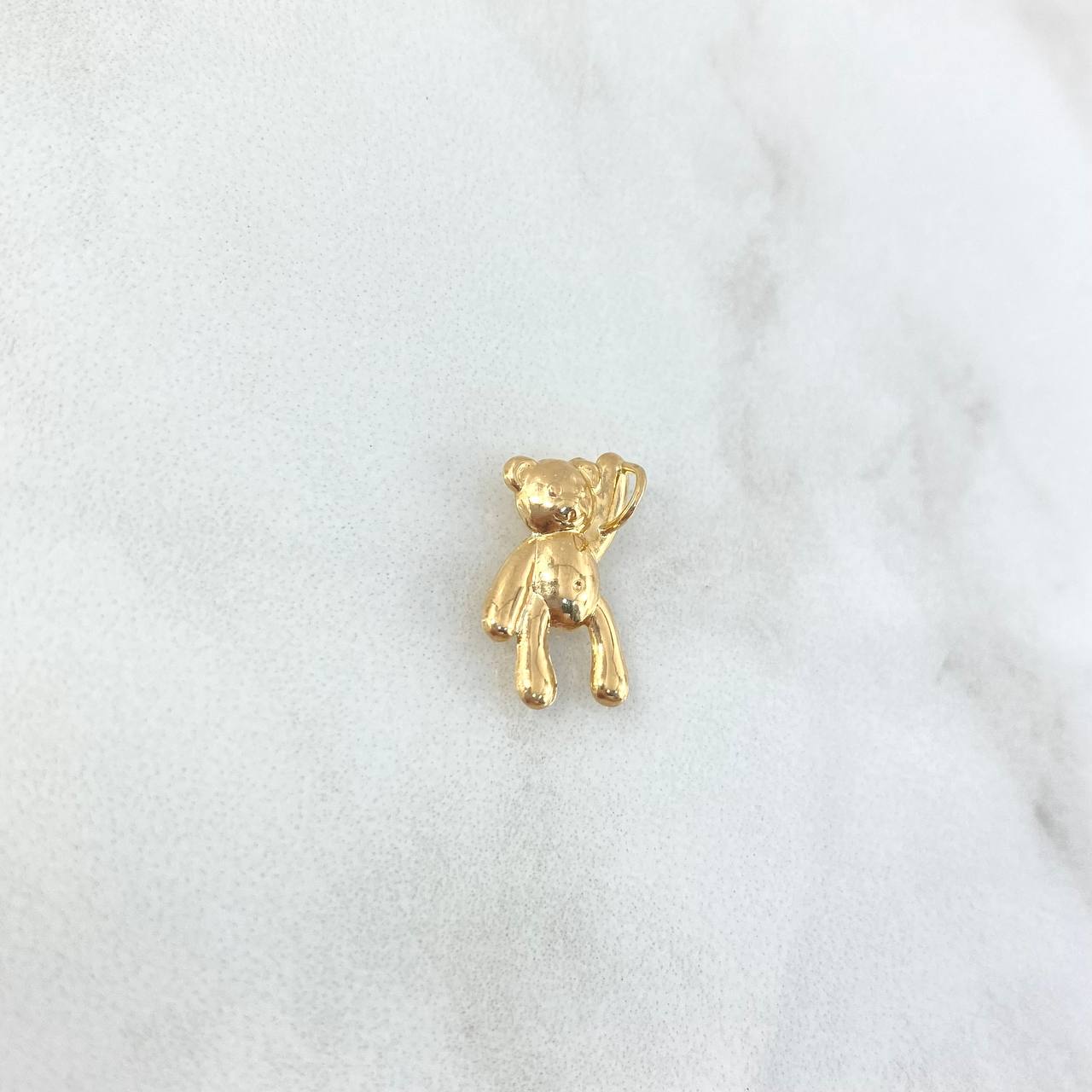 Dije Oso 0.65gr / 1.2cm / Oro Amarillo