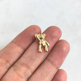 Dije Oso 0.65gr / 1.2cm / Oro Amarillo