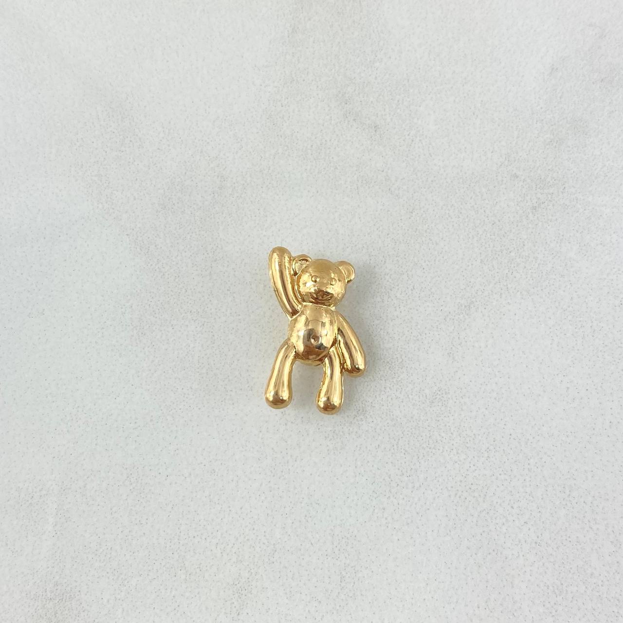 Dije Oso 0.65gr / 1.2cm / Oro Amarillo