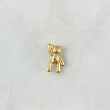 Dije Oso 0.65gr / 1.2cm / Oro Amarillo