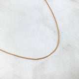 Cadena China 1.9gr / 60cm / 1mm Oro Rosa +1