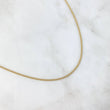 Cadena Mini Cubana 1.65gr / 50cm / 1.5mm Oro Amarillo +1