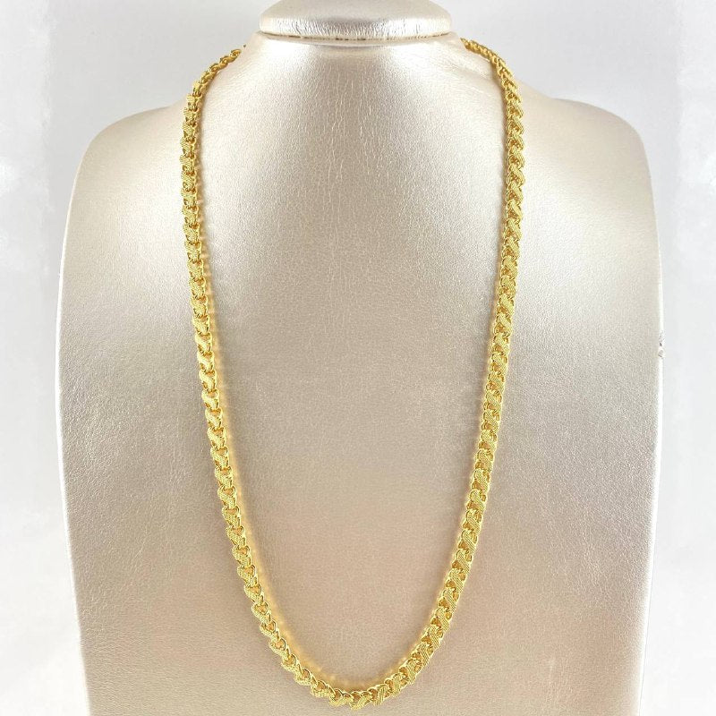 Cadena Garibaldi Puntos Especiales 31.5gr / 60cm-6mm Oro Amarillo +3 ©