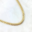 Cadena Cubana Infinito 25.65gr / 45cm-7mm Circones Blancos Oro Amarillo +2 ©