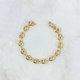 Pulso GC 5.85gr / 21.6cm / 6.7mm Lisa Oro Amarillo 18K $