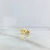 Topos Virgen Guadalupe 0.75gr / 8mm / Ovalada Oro Amarillo 18K