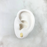 Topos Virgen Guadalupe 0.75gr / 8mm / Ovalada Oro Amarillo 18K