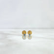 Topos Bisel 0.35gr / Circon Celeste Oro Amarillo