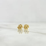 Topos Abeja 0.55gr / 6mm Oro Amarillo 18K *