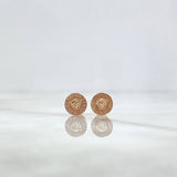 Topos Medusa 1.2gr / 0.8cm / Oro Rosa *