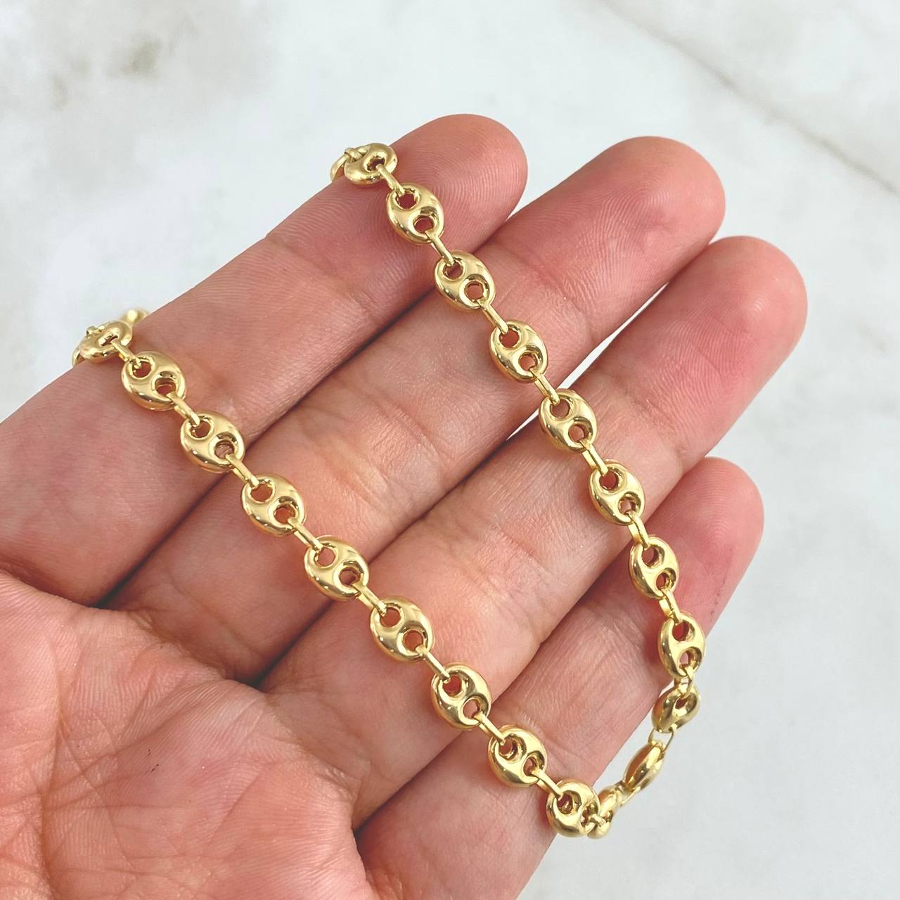 Cadena GC 9.7gr / 50cm / 5mm Oro Amarillo