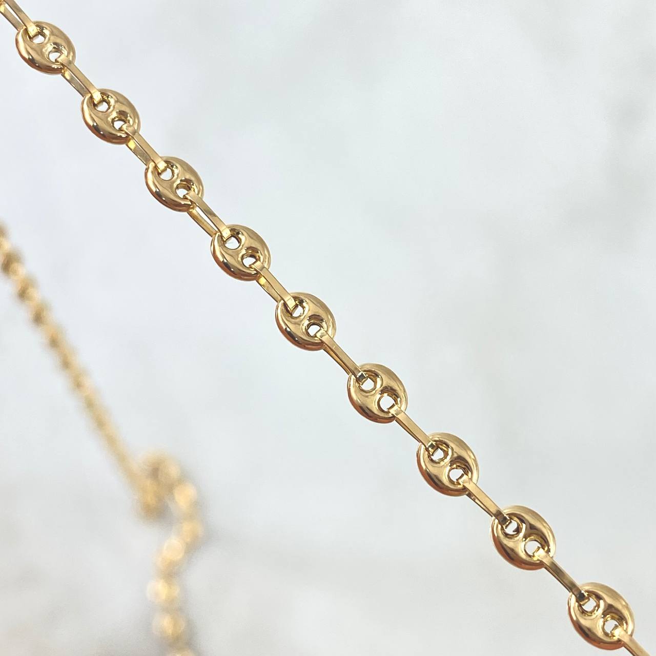 Cadena Gc 4.8 g / 51.5 cm / 3.2 mm Oro Amarillo 18K