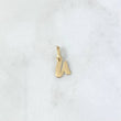 Dije Letra U Cursiva 0.45gr / 1.7cm / Lisa Oro Amarillo 18K