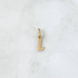 Dije Letra L Cursiva 0.25gr / 1.5cm / Lisa Oro Amarillo