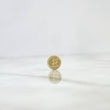 Herraje Letra E Tambor 0.25gr / 0.8cm / Doble Faz Oro Amarillo