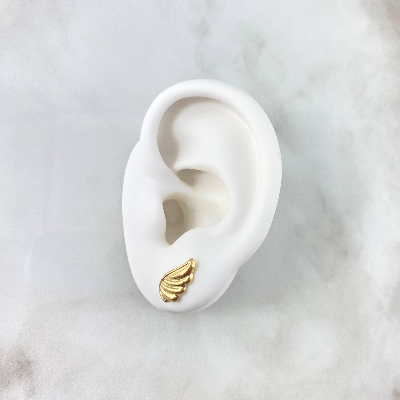 Topos Ala 0.65gr / 10mm Oro Amarillo 18K