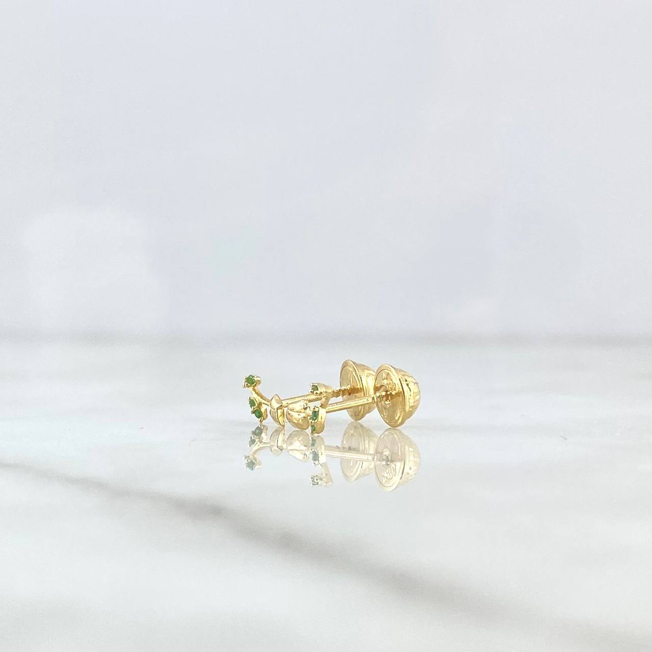 Topos Tulipan 0.65gr / 0.8cm / Circones Verdes Oro Amarillo ©