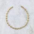 Pulso Tipo Militar 4.5gr / 20.5cm / 4mm Bolas Diamantadas Oro Amarillo
