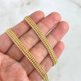Cadena Sedusa 10gr / 50cm / 6mm Oro Amarillo +3 *