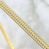Cadena Sedusa 10gr / 50cm / 6mm Oro Amarillo +3 *