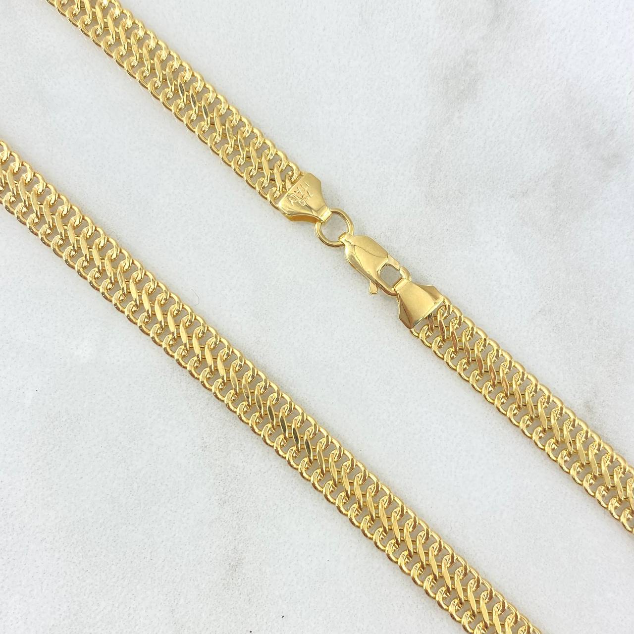 Cadena Sedusa 10gr / 50cm / 6mm Oro Amarillo +3 *