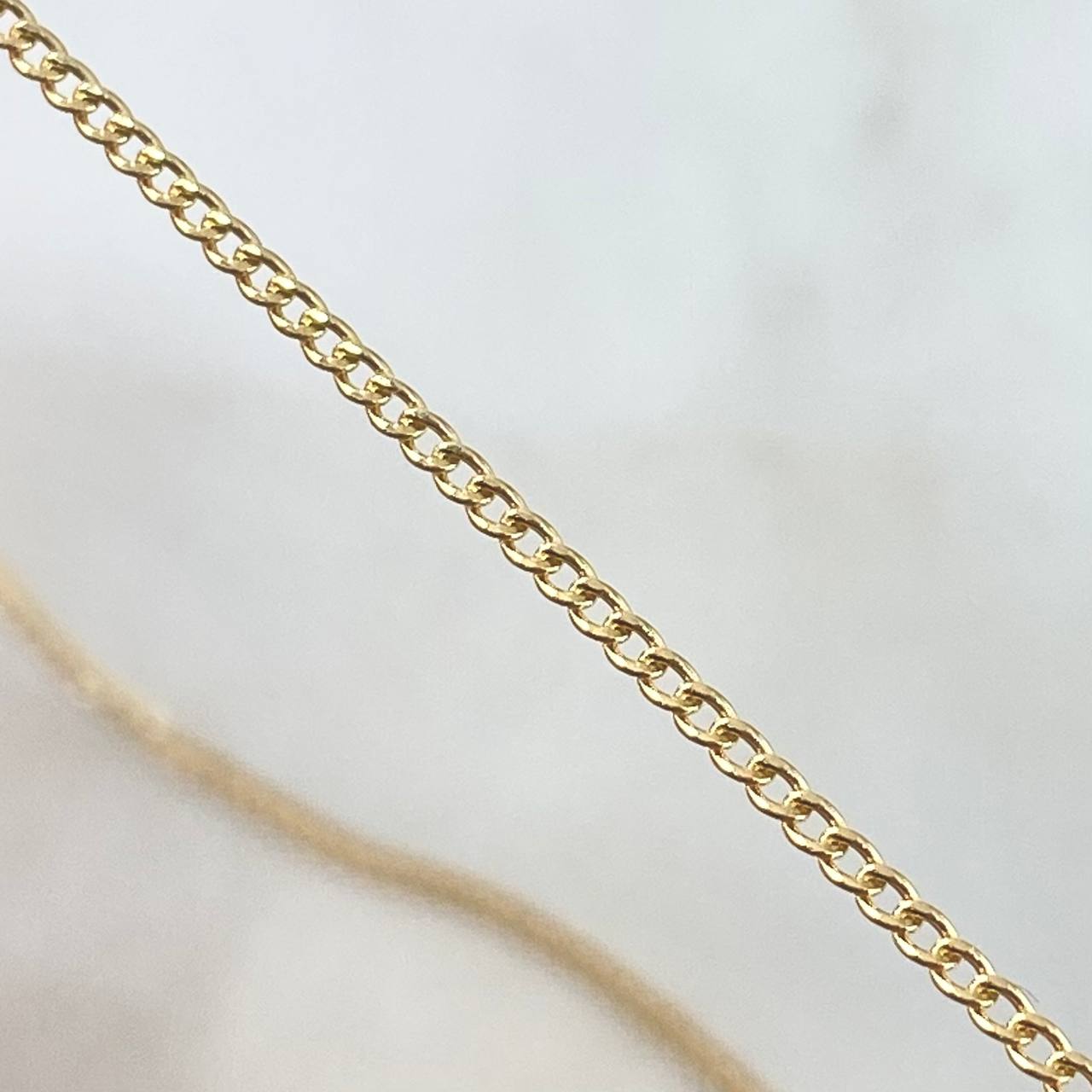 Cadena Cubana 1.35gr / 45cm / +1 Oro 18K -