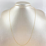 Cadena Veneciana 0.9gr / 50cm / 0.5mm Oro Amarillo +3 18K ©