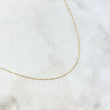 Cadena Veneciana 0.95gr / 45cm / +3 Oro 18K