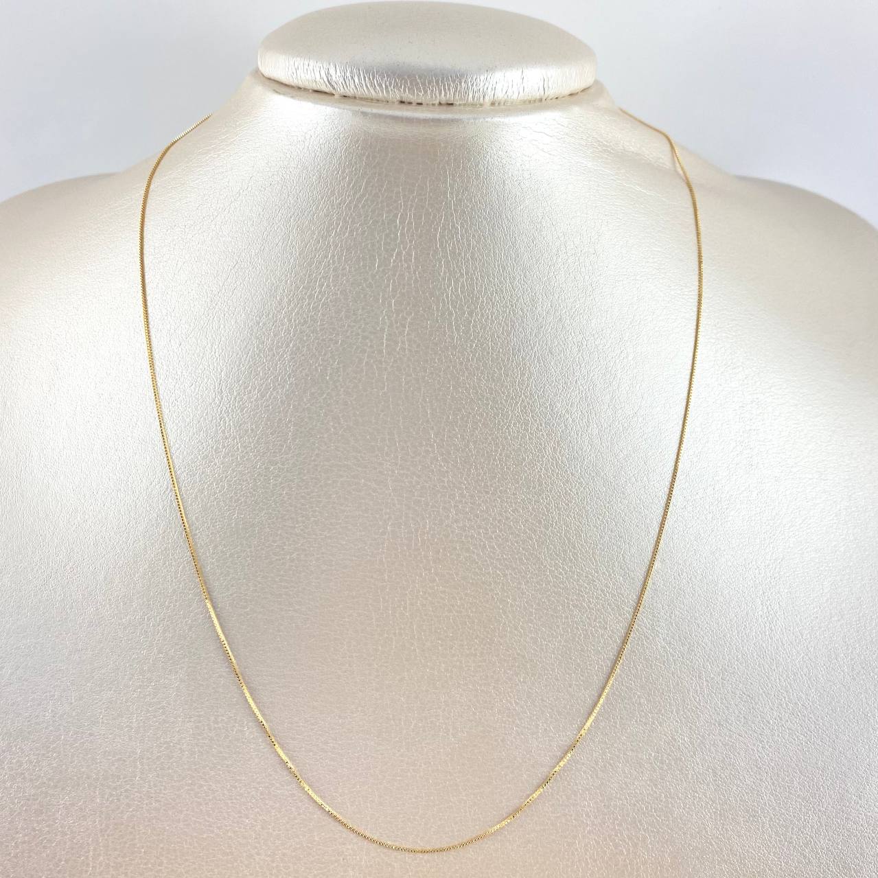 Cadena Veneciana 0.9gr / 45cm / +3 Oro 18K