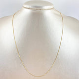 Cadena Veneciana 0.95gr / 45cm / Oro Amarillo +3 18K