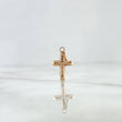 Dije Cruz Cristo 0.5gr / 2cm / Oro Rosa