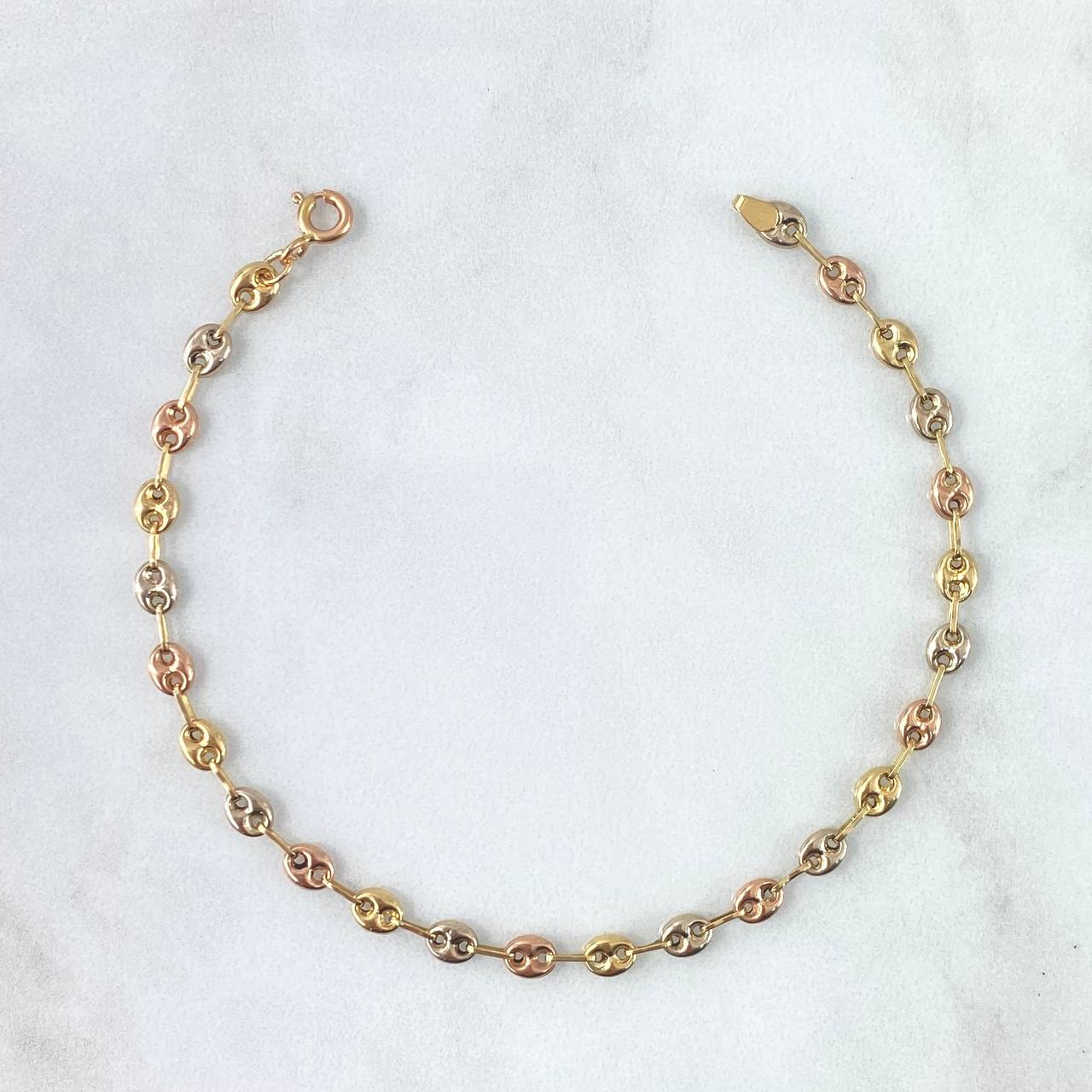 Pulso GC 2.6gr / 19.5cm / 4mm Tres Oros 18K