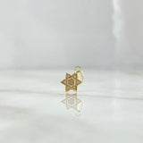 Dije Estrella De David 0.25 g / 1.5 cm Oro Amarillo 18K