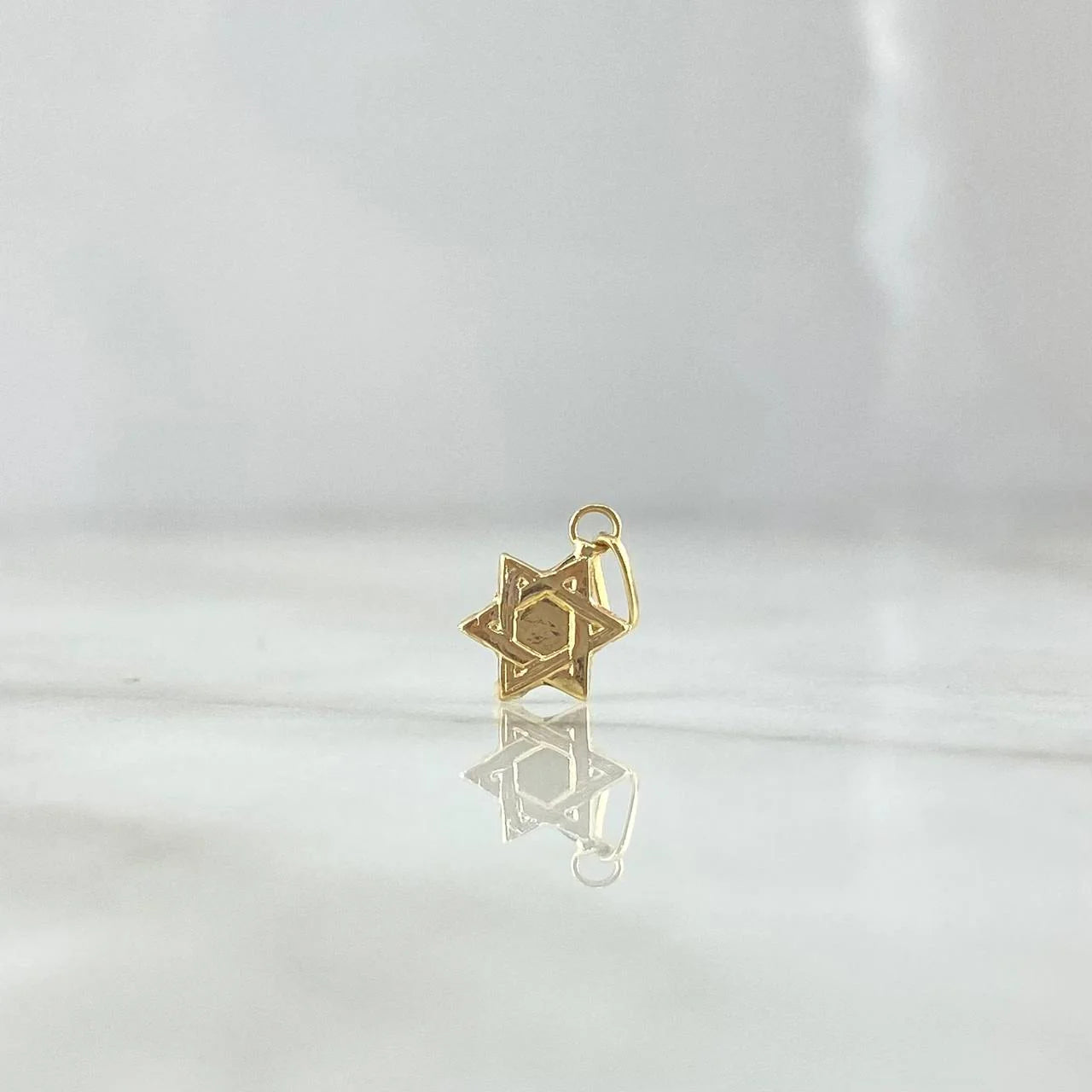 Dije Estrella De David 0.2 g / 1.5 cm Oro Amarillo 18K
