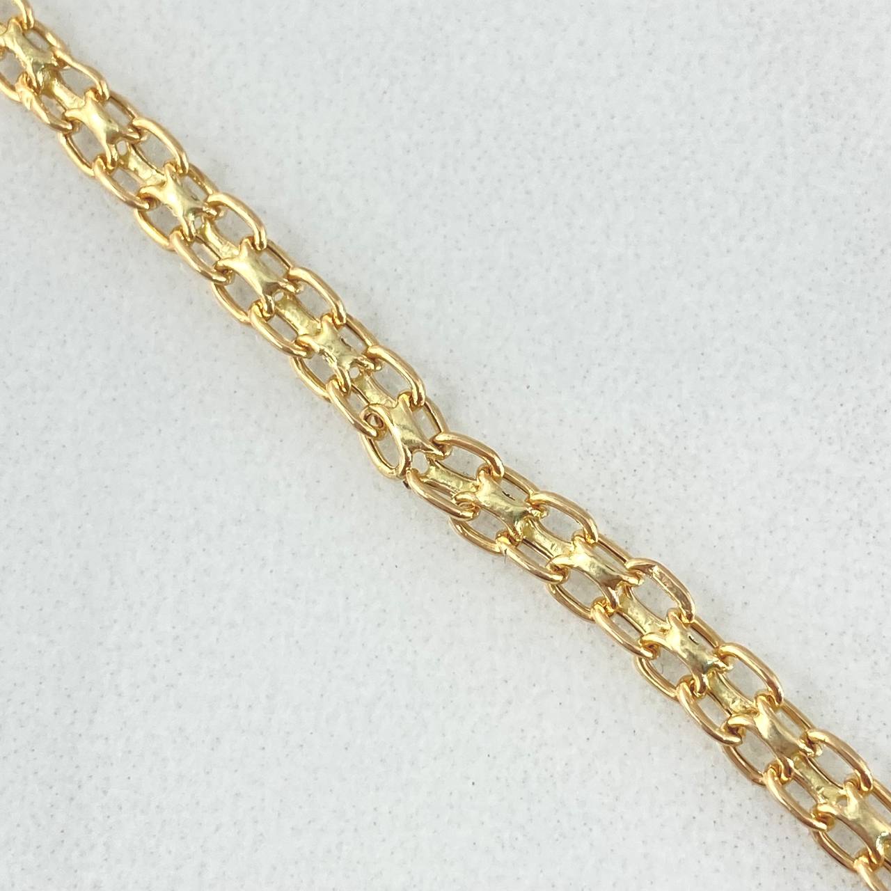 Pulso Chino 2gr / 21cm / 3mm Oro Amarillo +3 (Oferta)