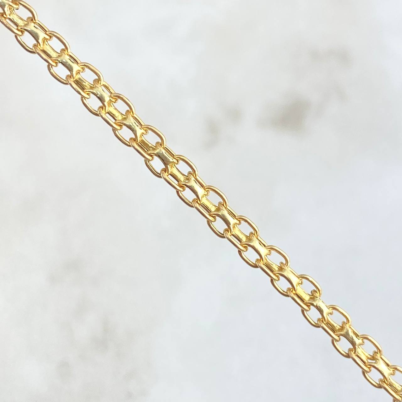 Pulso Chino 2gr / 21cm / 3mm Oro Amarillo +3 (Oferta)